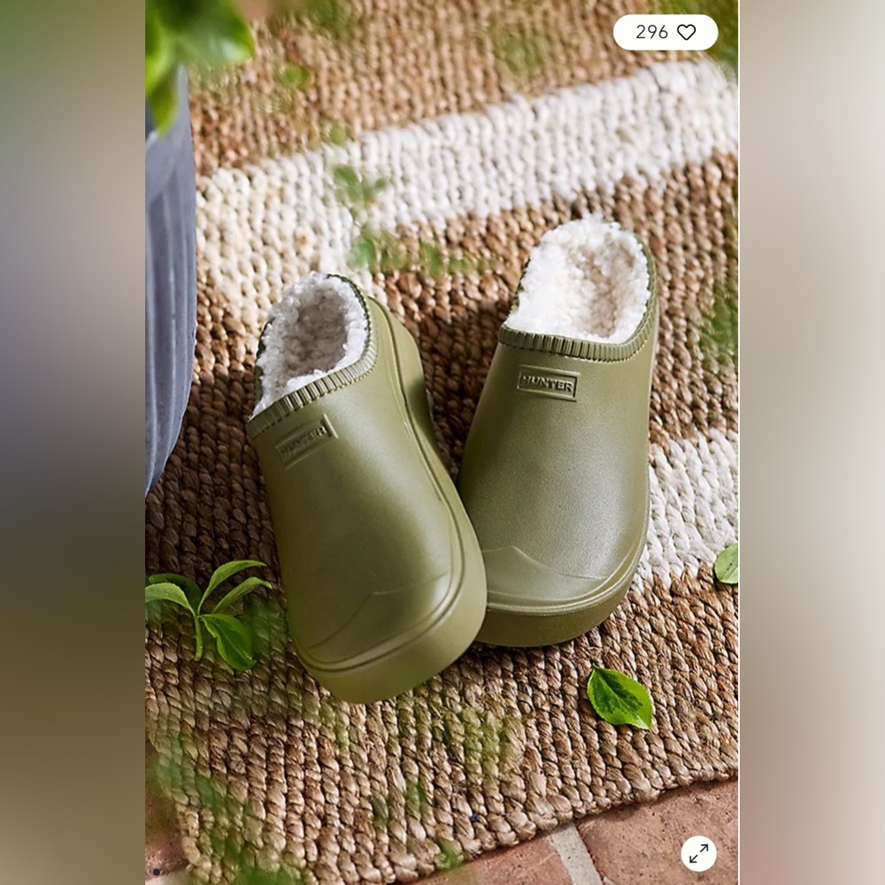 Hunter In/Out Bloom Algae Foam Insulated Clog
